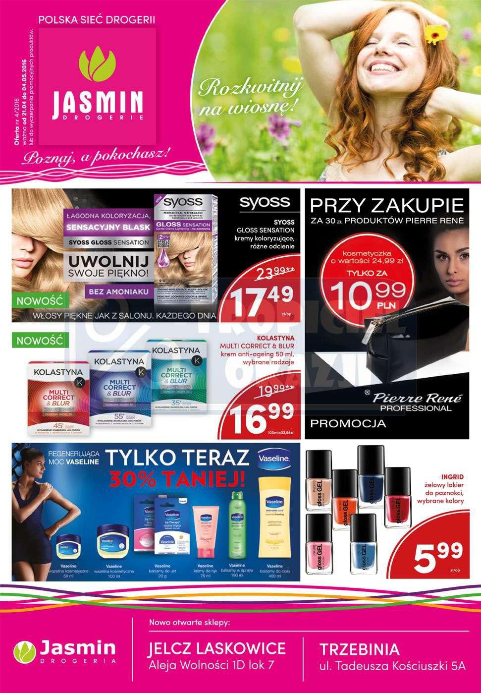 Gazetka promocyjna Drogerie Jaśmin str. 1