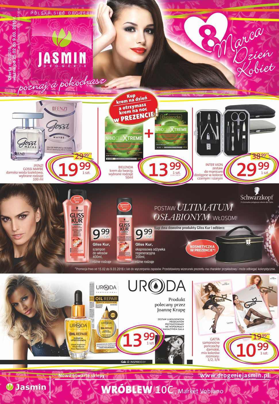 Gazetka promocyjna Drogerie Jaśmin str. 1